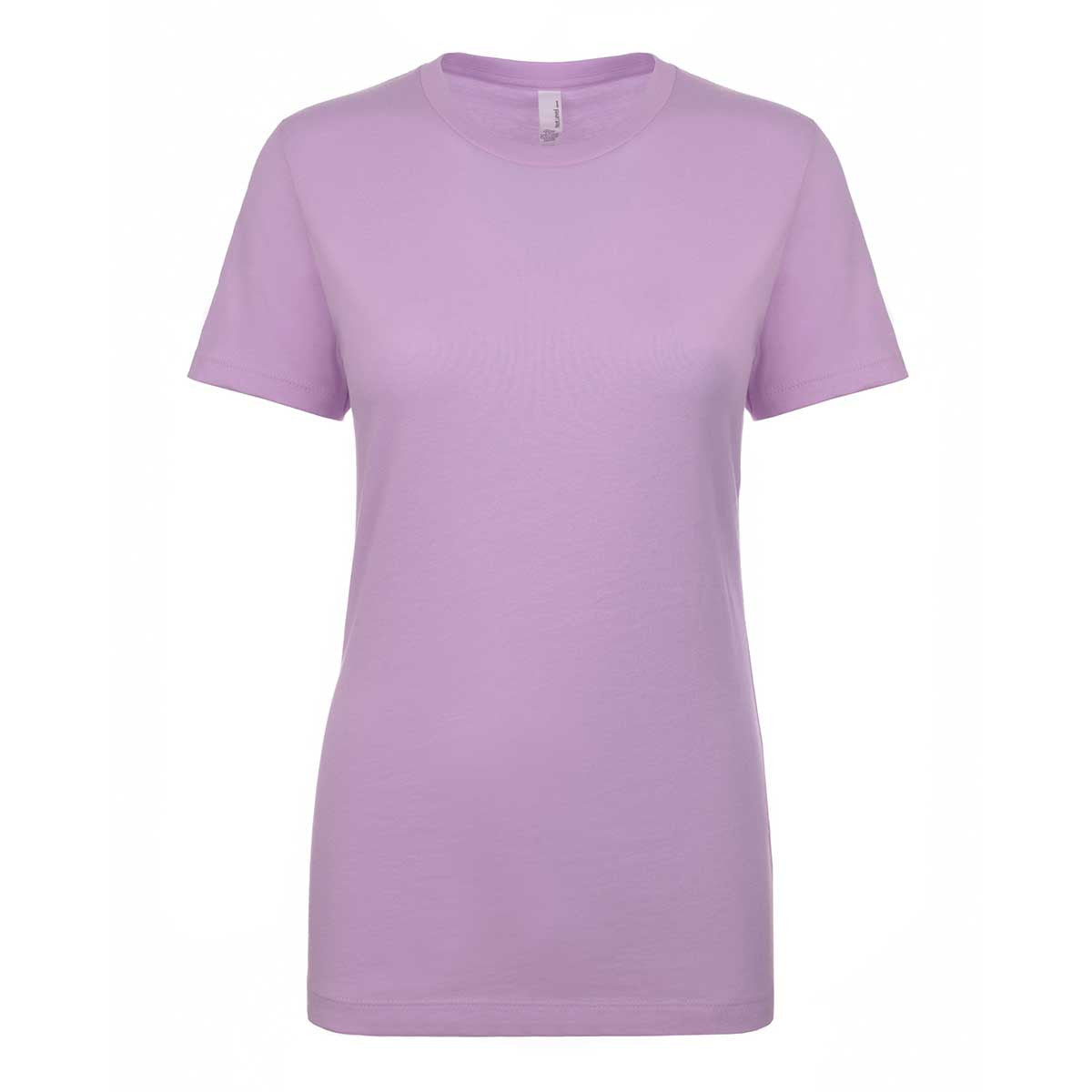 Next Level Women's Lilac Ideal Short-Sleeve Crew Tee: A Fashionable Essential