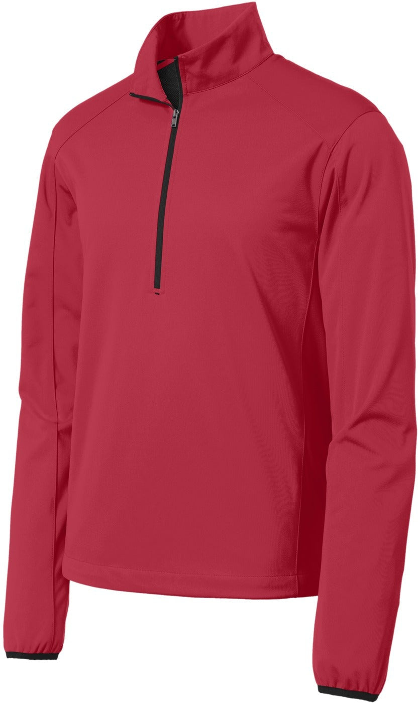 Hurry! Port Authority Active 1/2 Zip Lightweight Soft Shell Jacket on Closeout