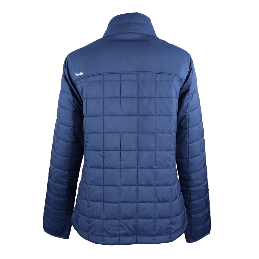 Zusa Women's Navy St. Cloud Puffer Jacket - Sustainable Winter Essential