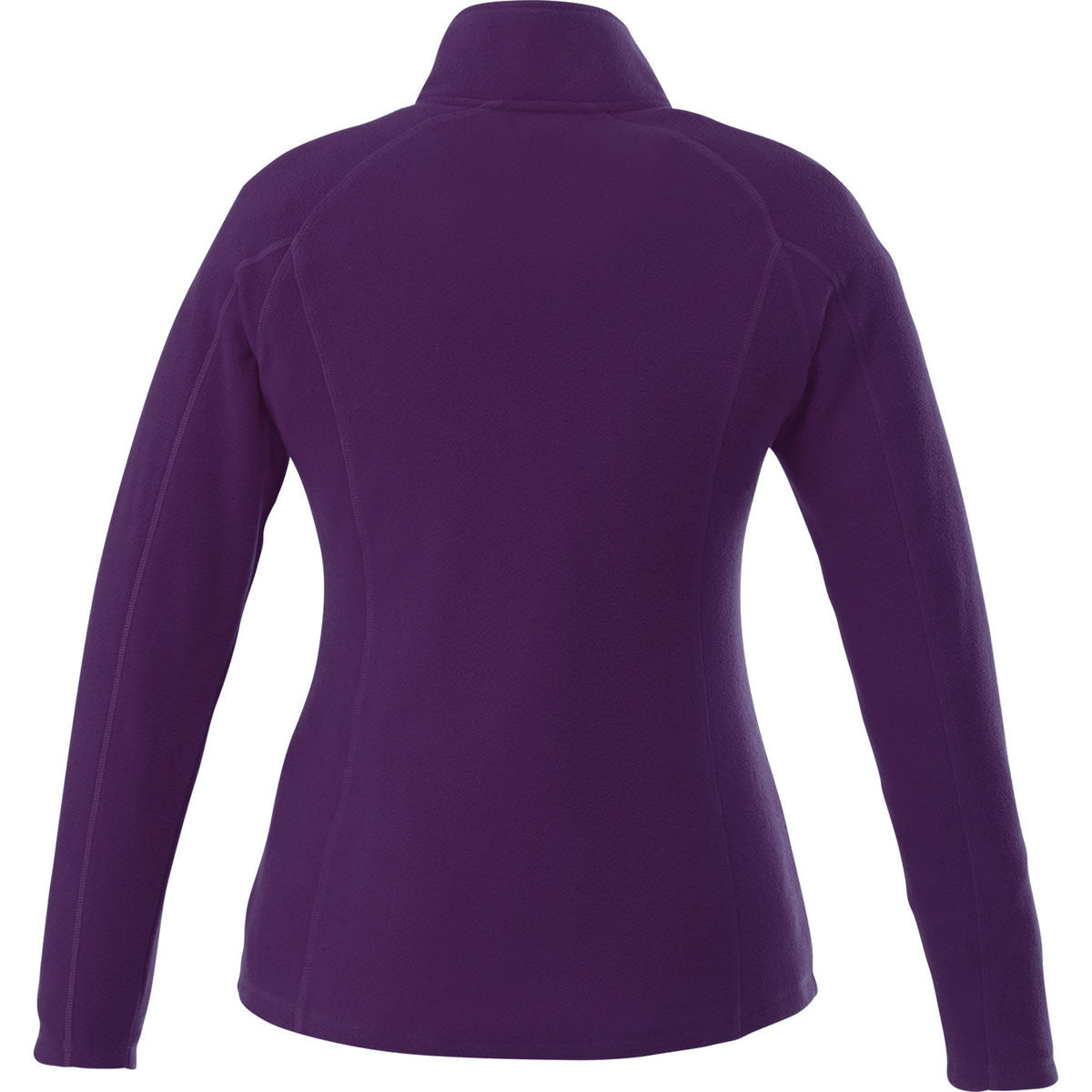 Elevate Women's Stunning Dark Plum Rixford Polyfleece Jacket