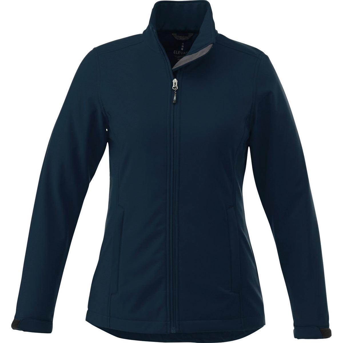 Elevate Women's Navy Maxon Softshell Jacket - Your Ultimate Weather Companion