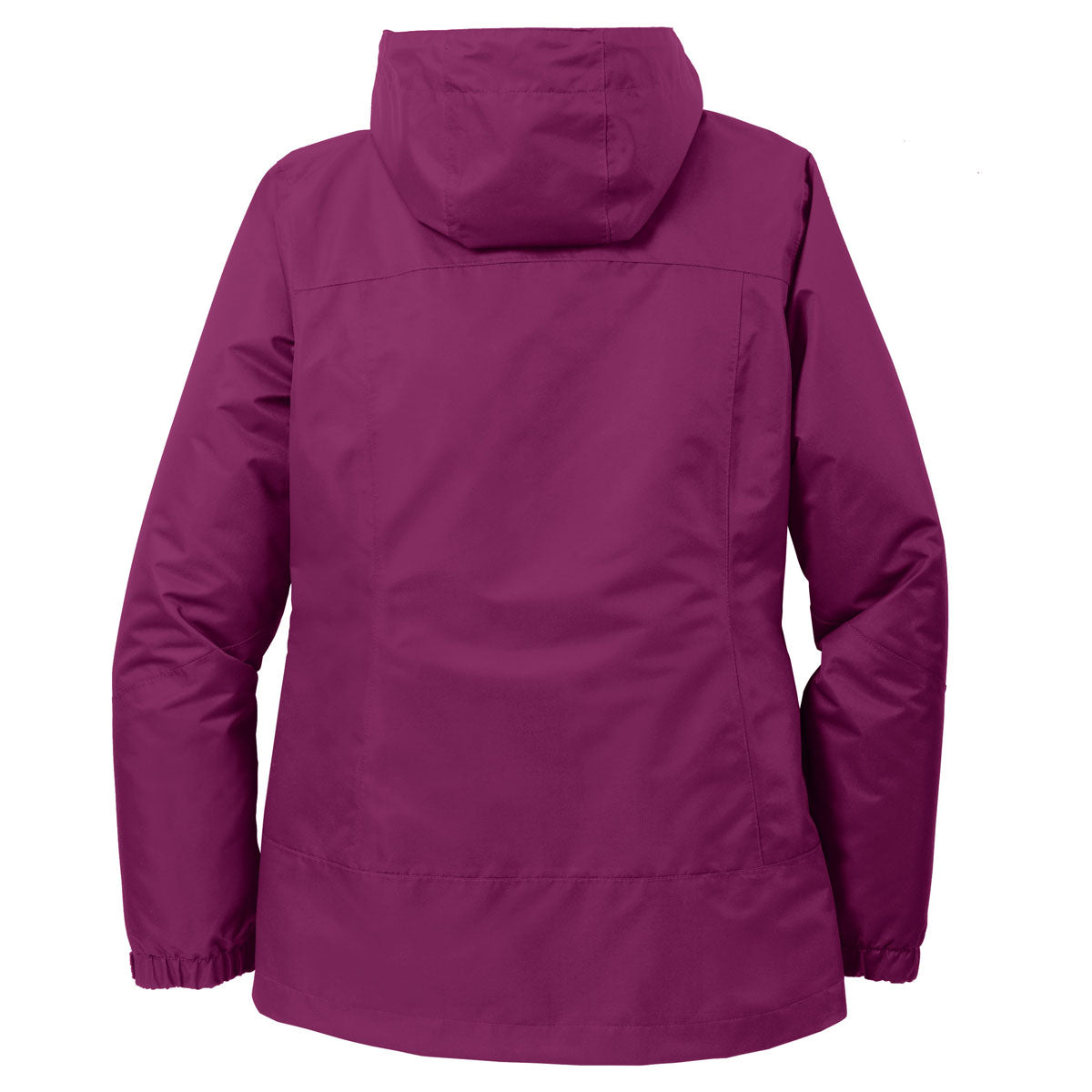 Port Authority Women's Stunning Very Berry/Black Vortex Waterproof 3-in-1 Jacket