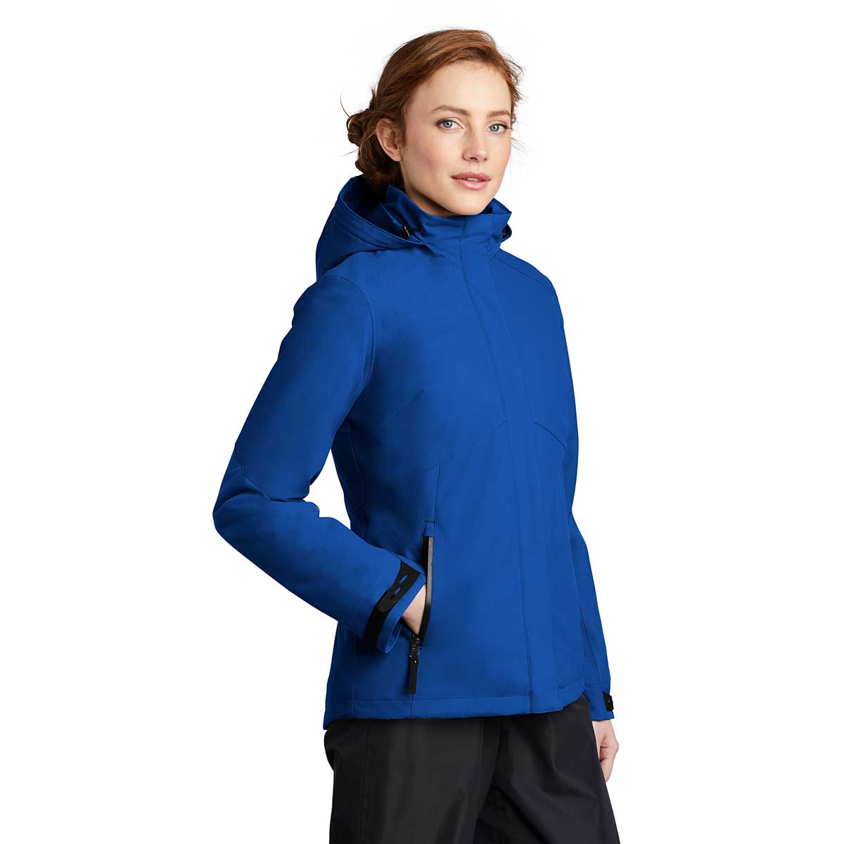 Port Authority Women's Cobalt Blue Insulated Waterproof Tech Jacket - Your Ultimate Outdoor Companion
