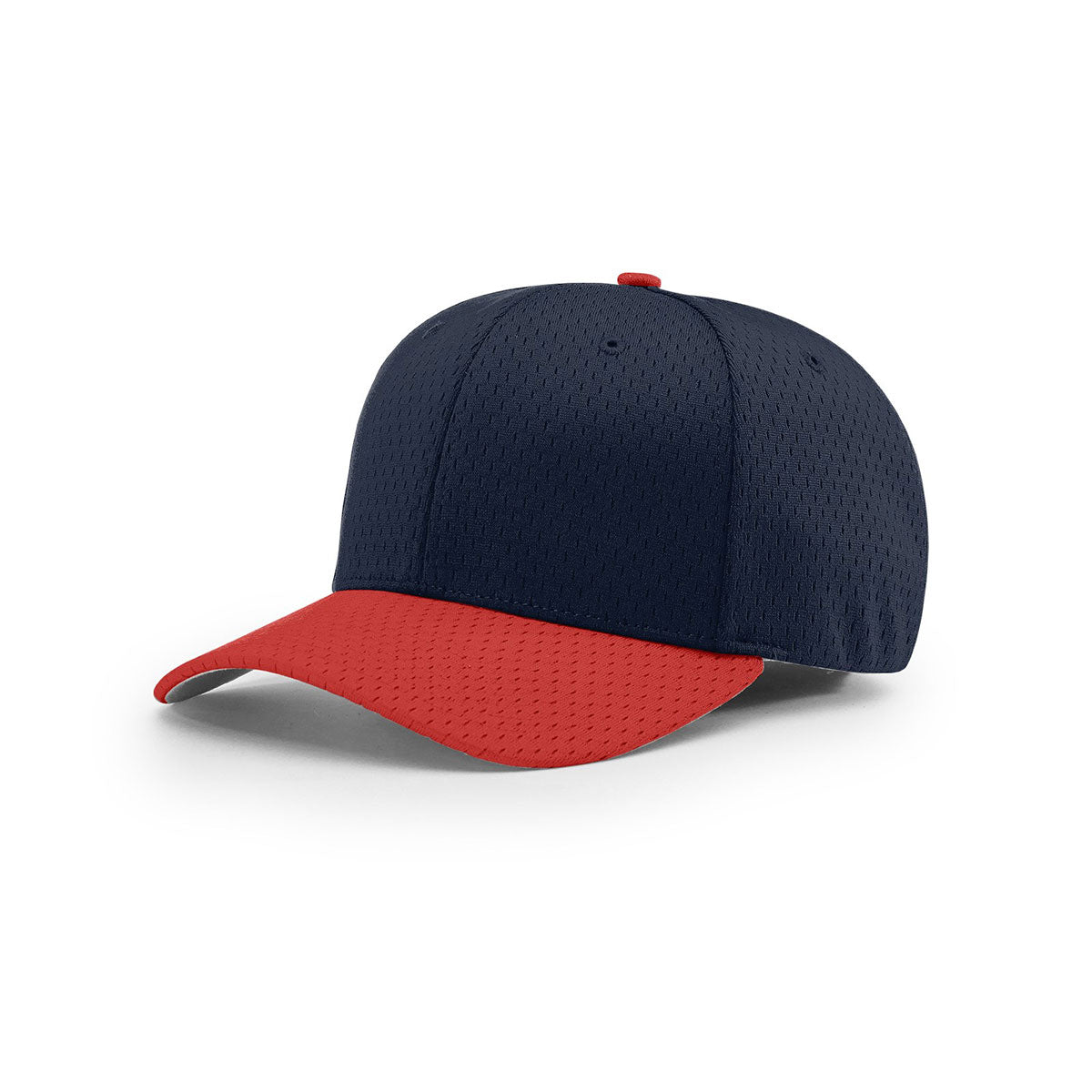 Richardson Navy/Red Pro Mesh R-Flex On-Field Cap: Ideal for Sports Events