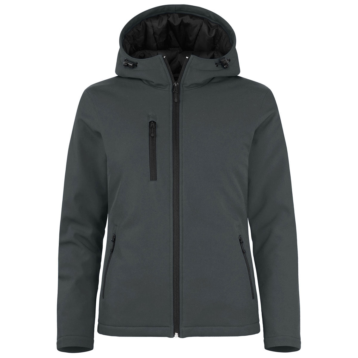 Clique Women's Pure Slate Equinox Insulated Softshell Jacket - The Ultimate Corporate Giveaway