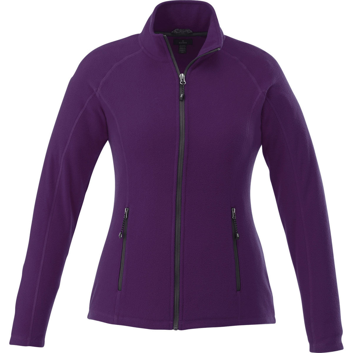 Elevate Women's Stunning Dark Plum Rixford Polyfleece Jacket