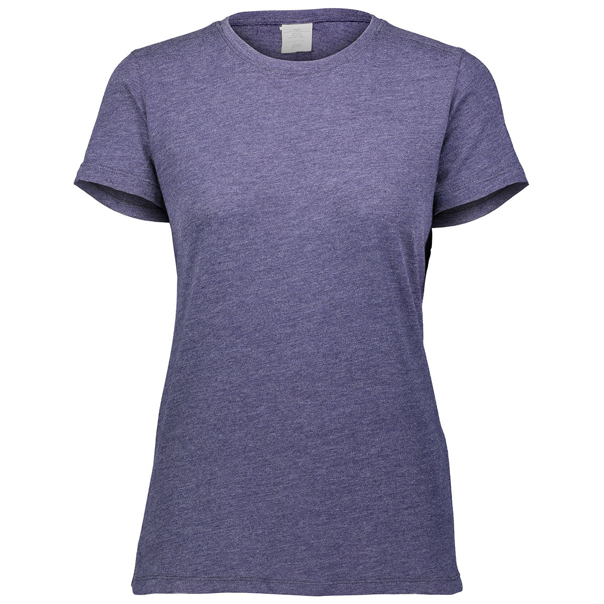 Augusta Sportswear Women's Stunning Purple Heather Tri-Blend Tee - A Must-Have!
