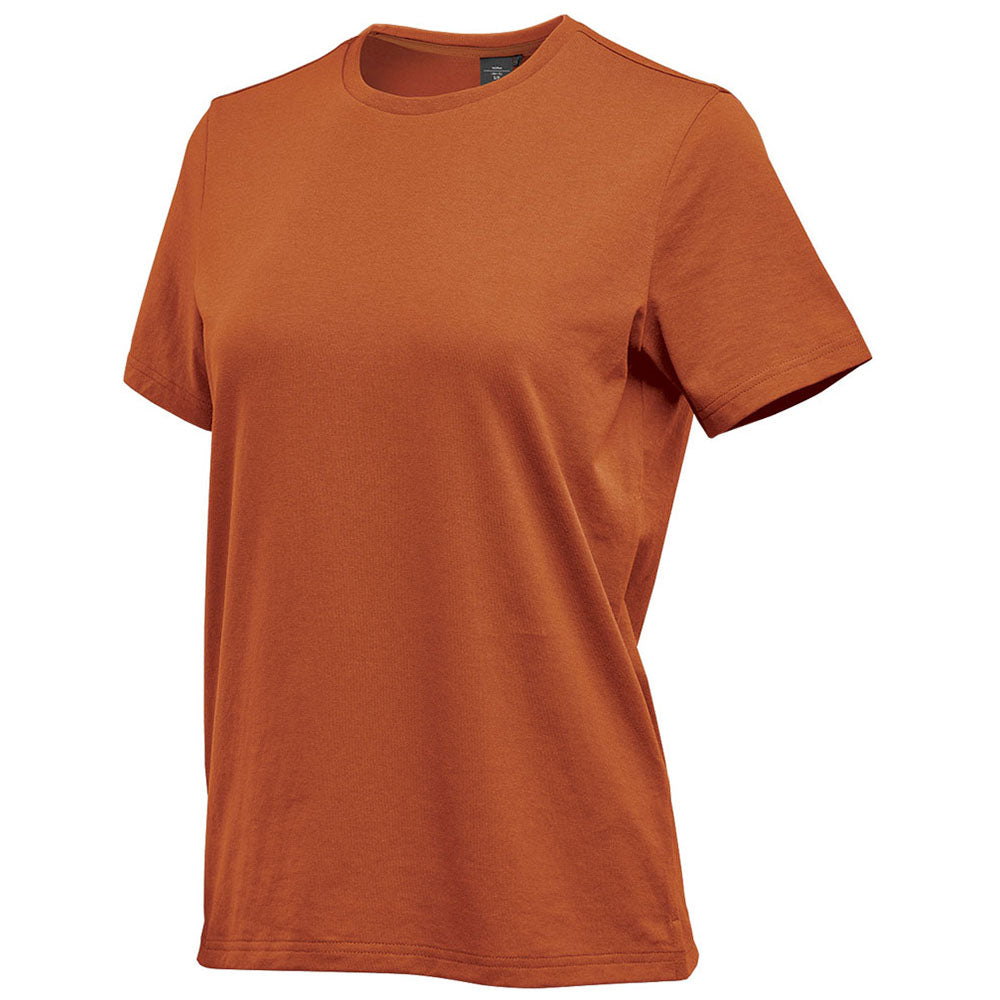 Stormtech Women's Rust Oasis Short Sleeve Tee: A Fashionable and Sustainable Choice