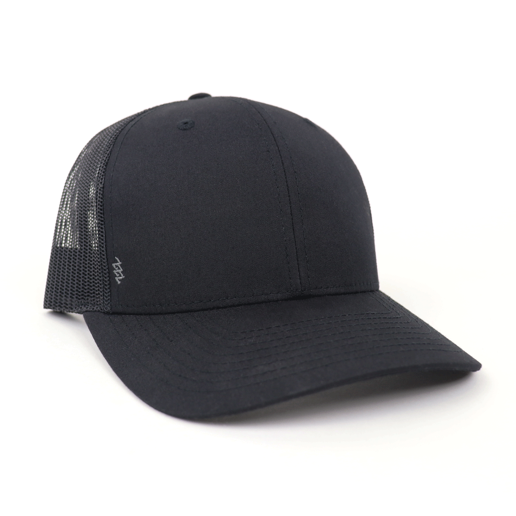 Zusa Black/Black Open Road Trucker Cap: The Ultimate Eco-Friendly Headwear
