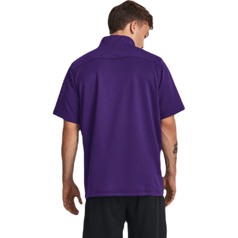 Under Armour Men's Purple/White Motivate 2.0 Short Sleeve - Customizable Corporate Gift