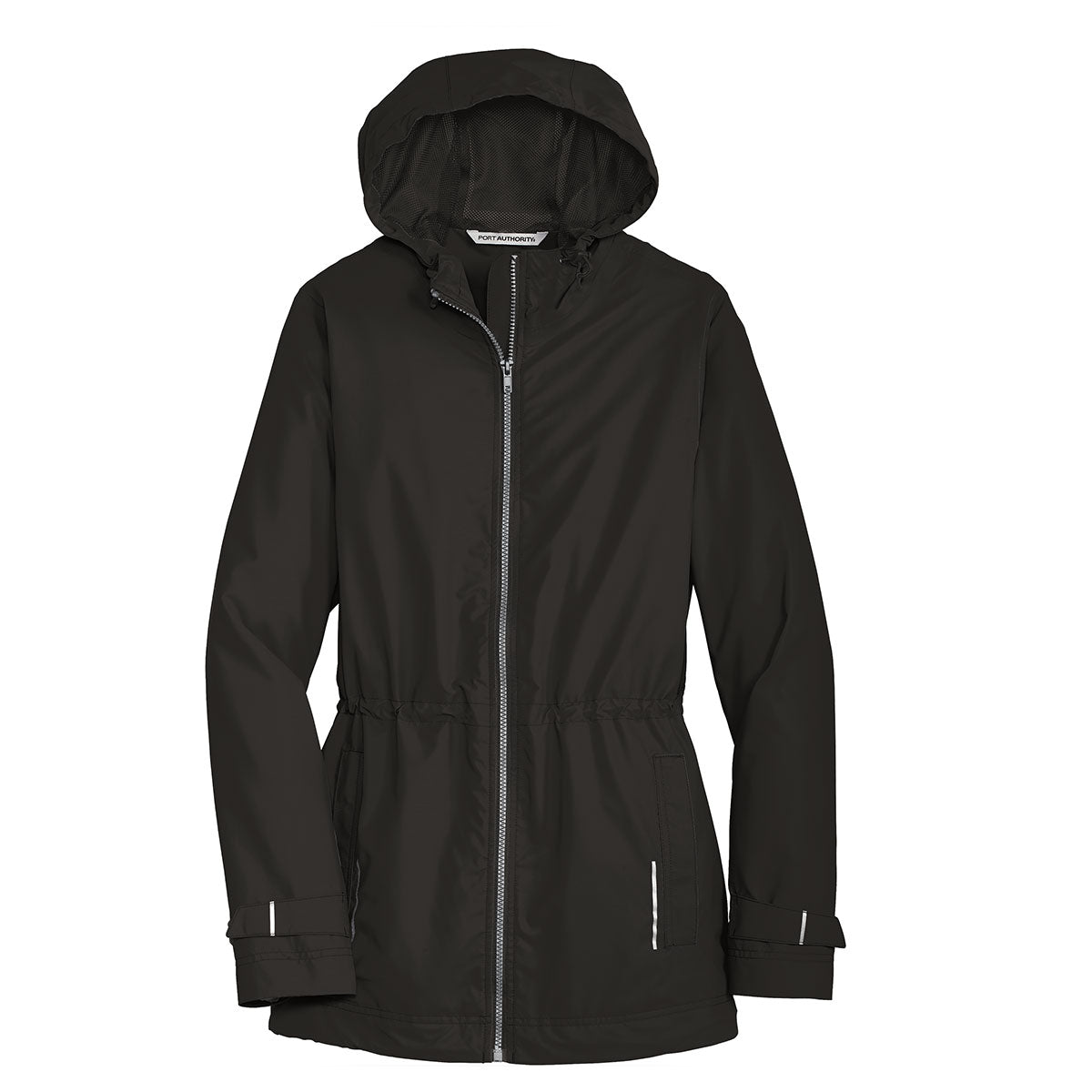 Port Authority Women's Stylish Black Northwest Slicker - The Ultimate Rain Protector