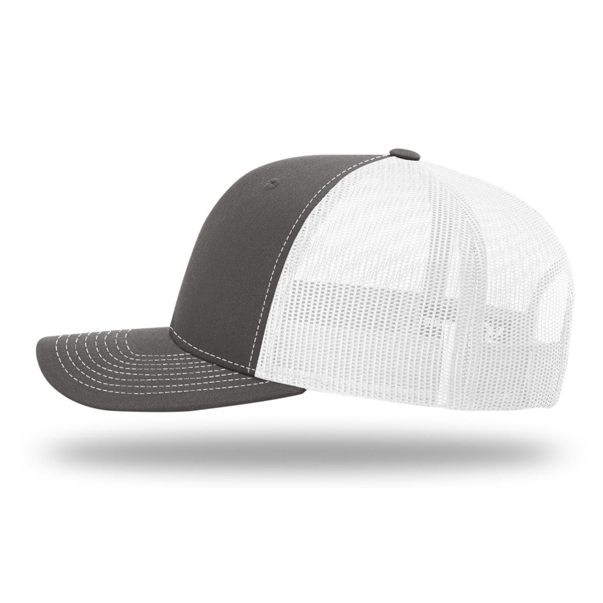 Richardson Charcoal/White R-Flex Adjustable Trucker Cap: The Ultimate Comfort Headwear