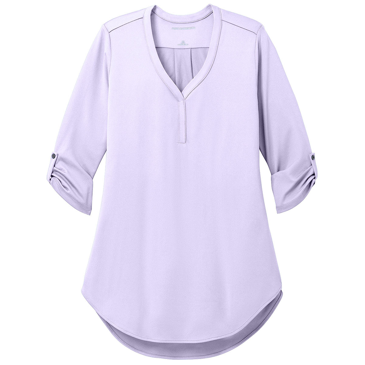 Port Authority Women's Stunning Bright Lavender City Stretch 3/4-Sleeve Tunic