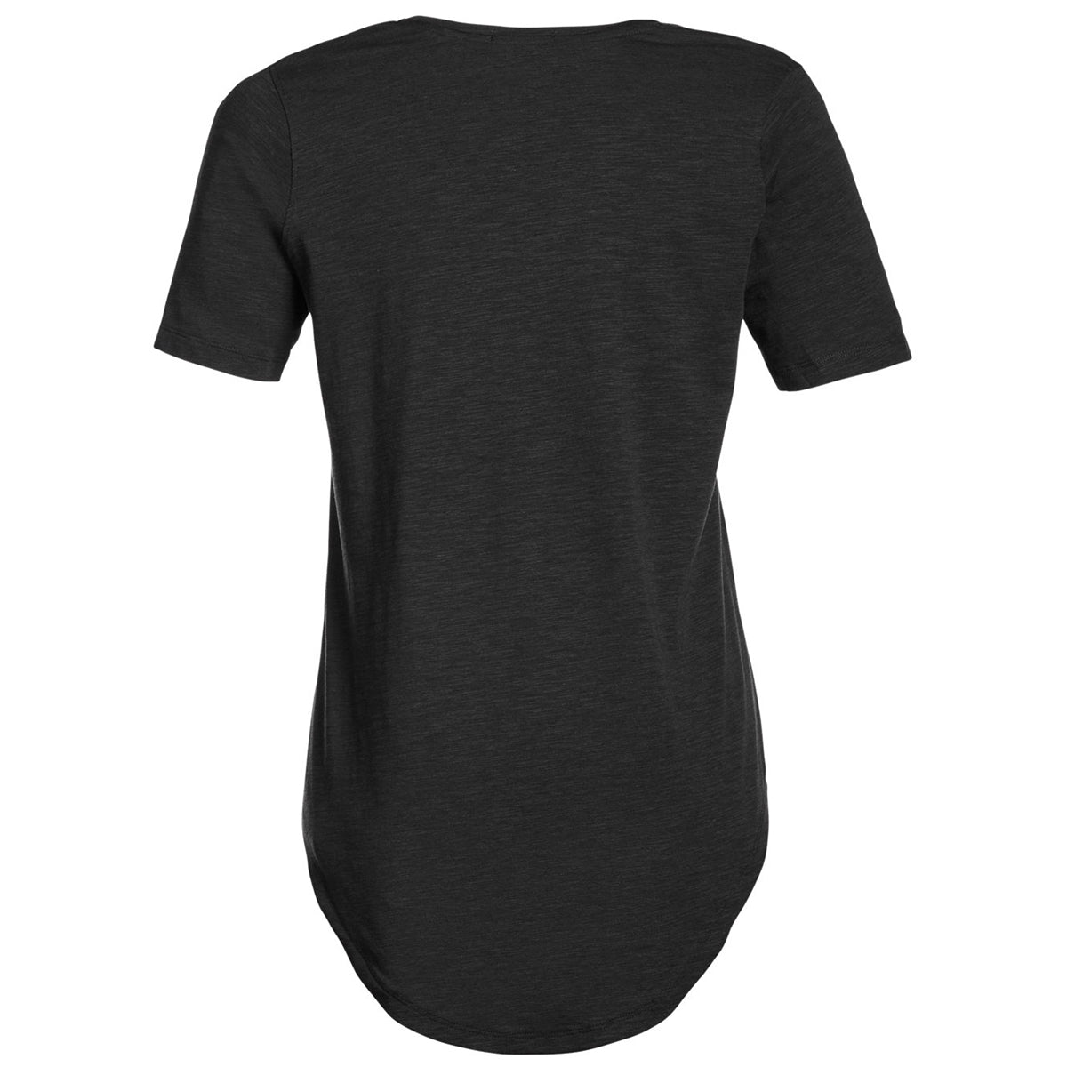 tasc Women's Stylish Black Longline T-Shirt