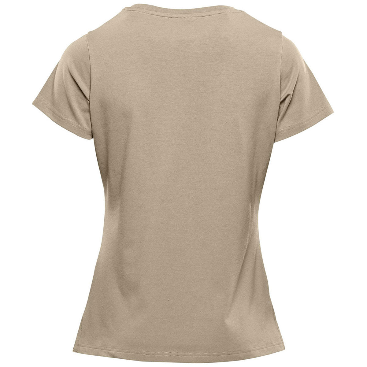 Stormtech Women's Stylish Taupe Montebello Performance Short Sleeve Tee