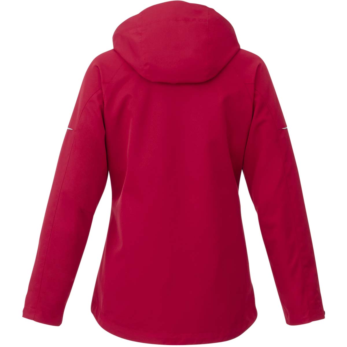 Elevate Women's Red/Heather Dark Charcoal Arlington 3-in-1 Team Jacket - A Must-Have for Women!