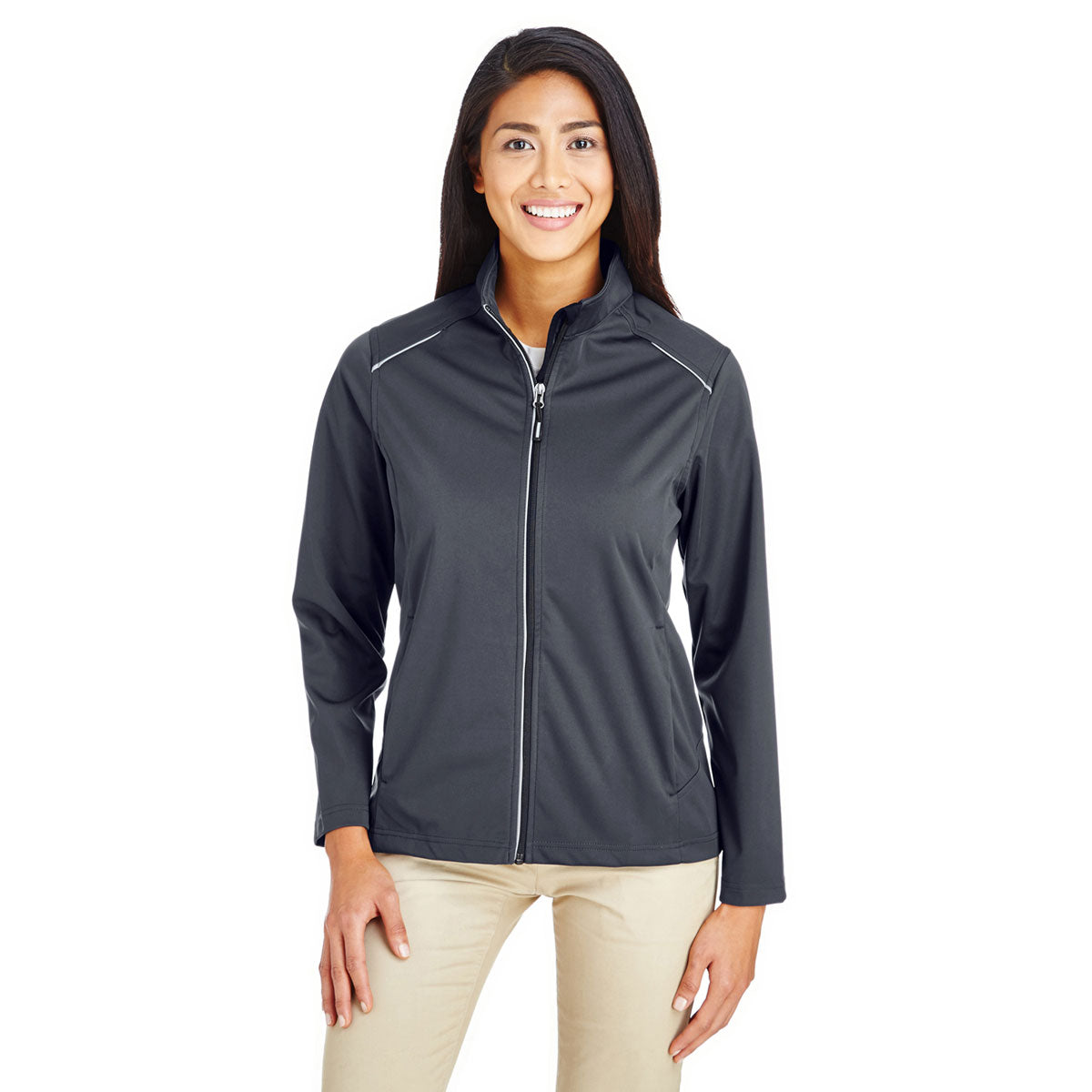 Core 365 Women's Carbon Techno Lite: The Ultimate Three - Layer Knit Tech Shell