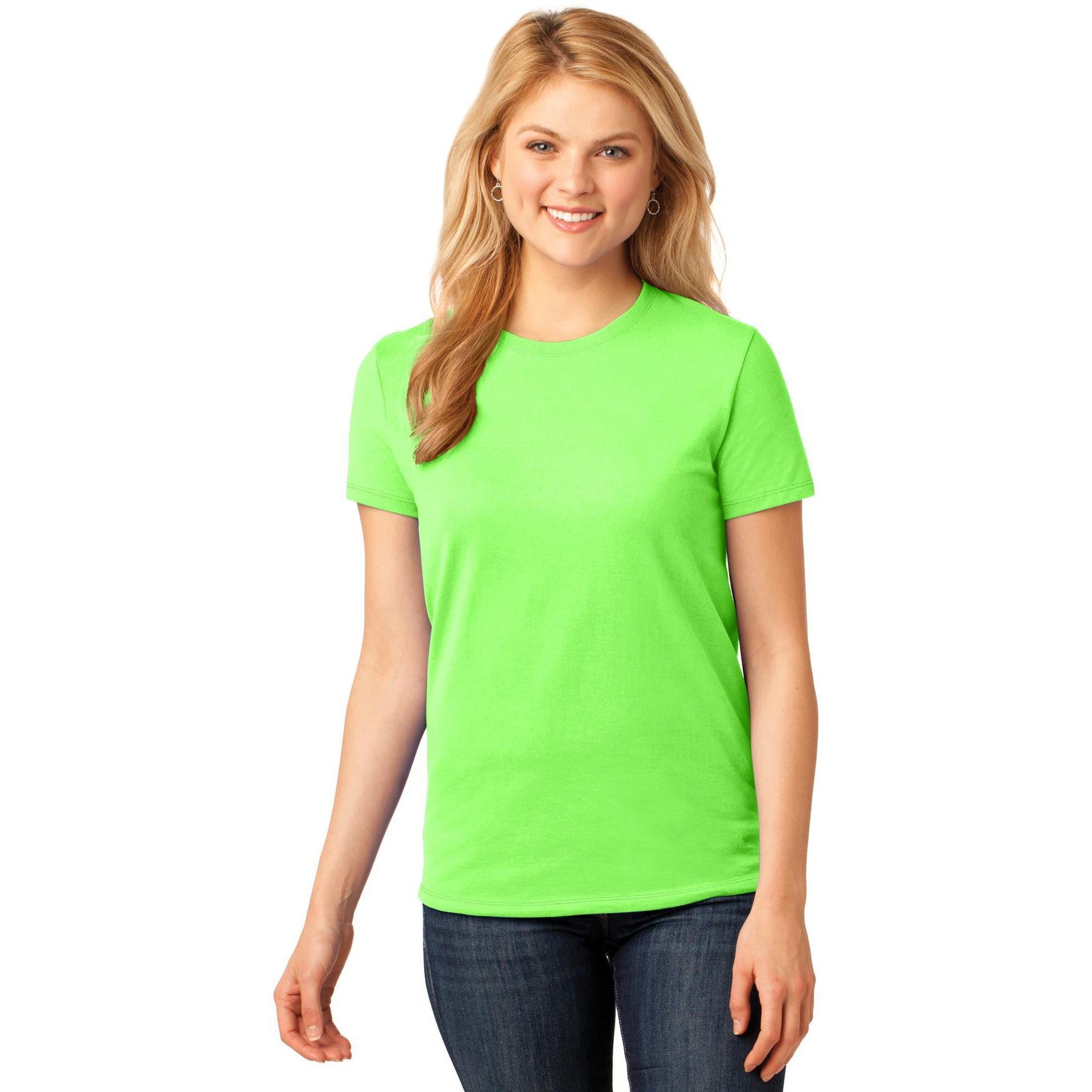 Hurry! Port & Company Ladies' Core Cotton Tee - Clearance Sale!
