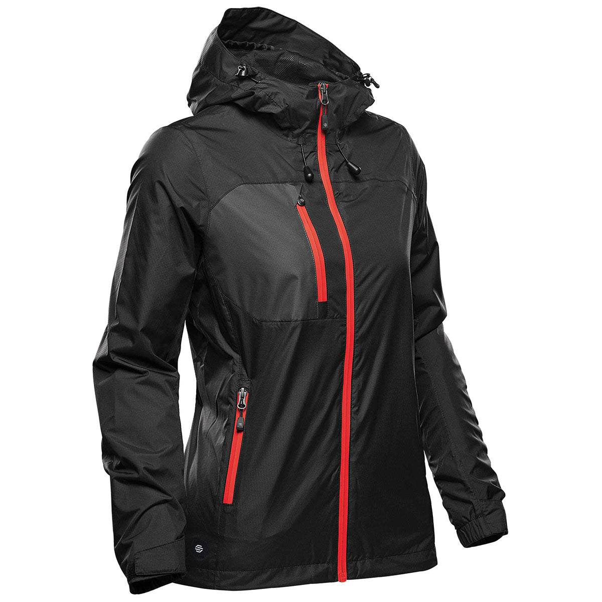 Stormtech Women's Stunning Black/Bright Red Olympia Shell