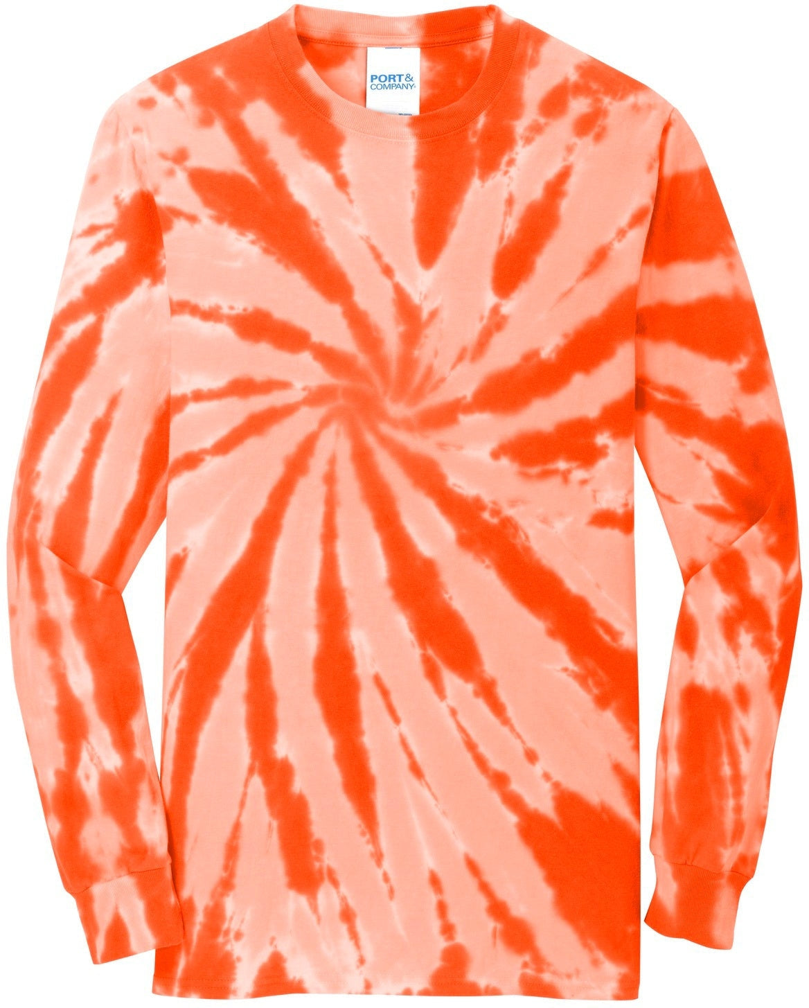 Hurry! Port & Company Tie-Dye Long Sleeve Tee - Limited Stock!