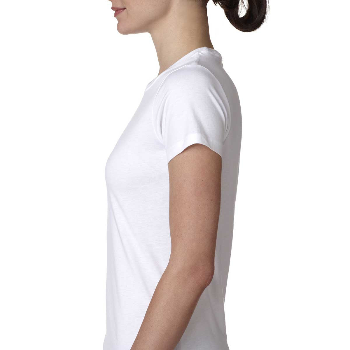 Next Level Women's White Boyfriend Tee - Stylish & Comfortable