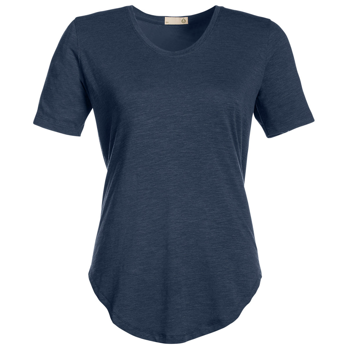 tasc Women's Stylish Navy Longline T-Shirt - Customizable for a Stunning Look