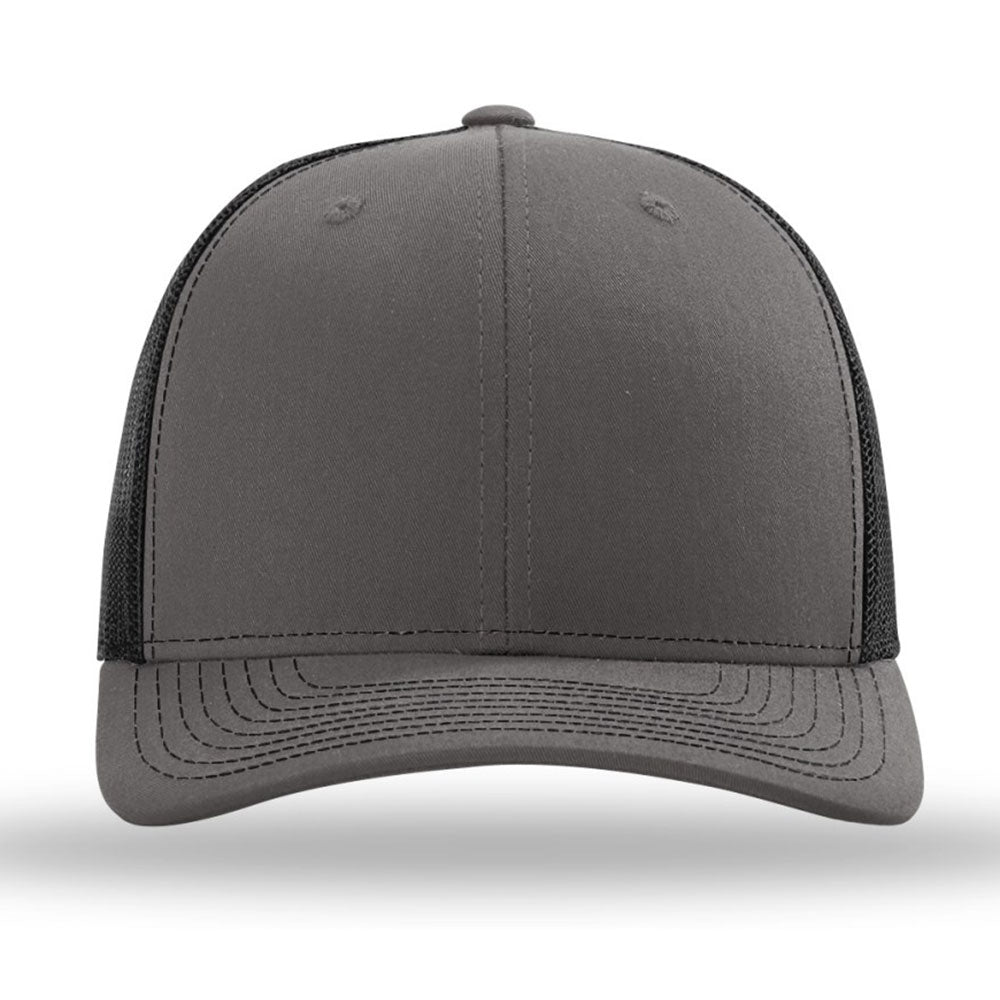 Richardson Charcoal/Black Eco-Friendly Recycled Trucker Cap - A Must-Have!