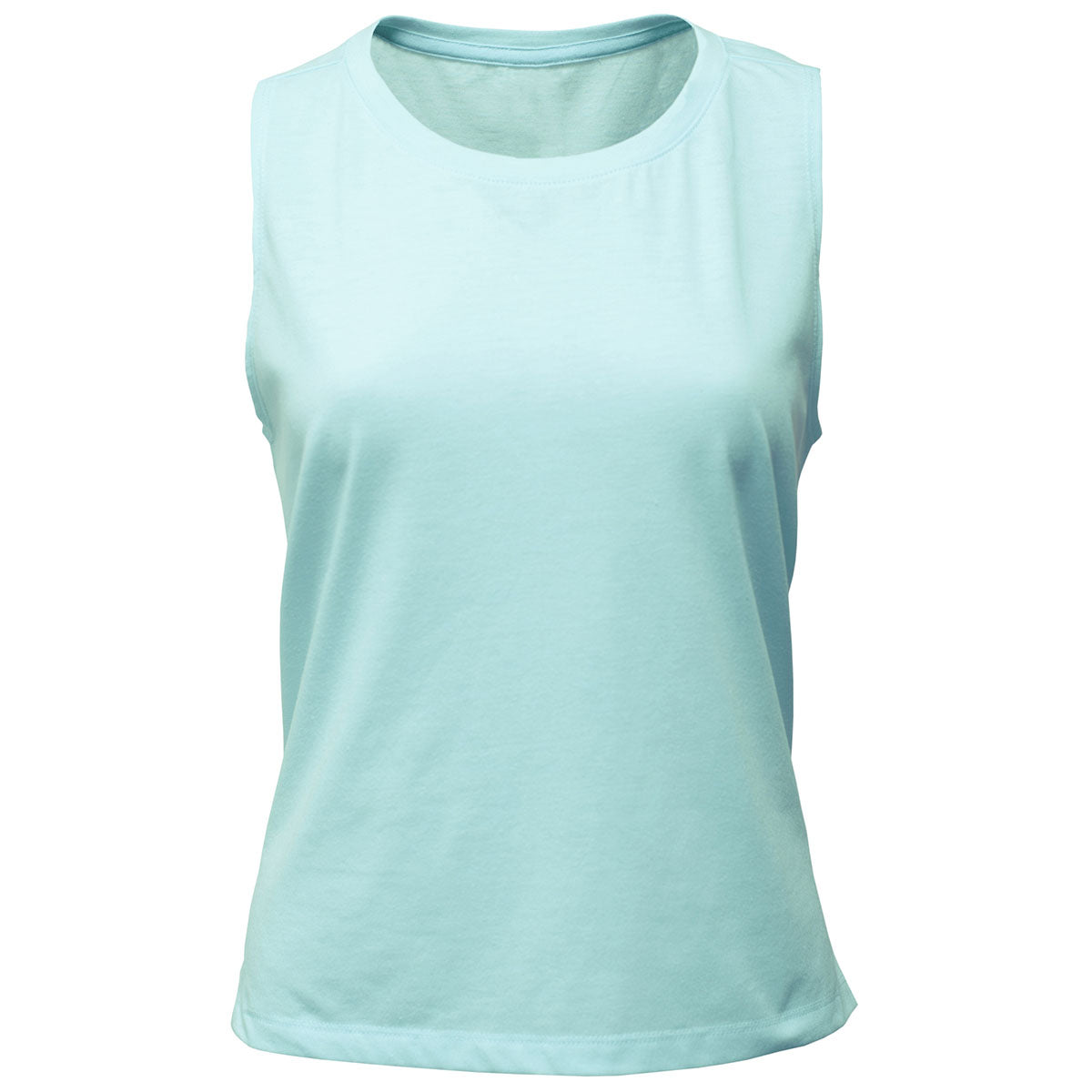 BAW Women's Stunning Arctic Blue High Low Tank