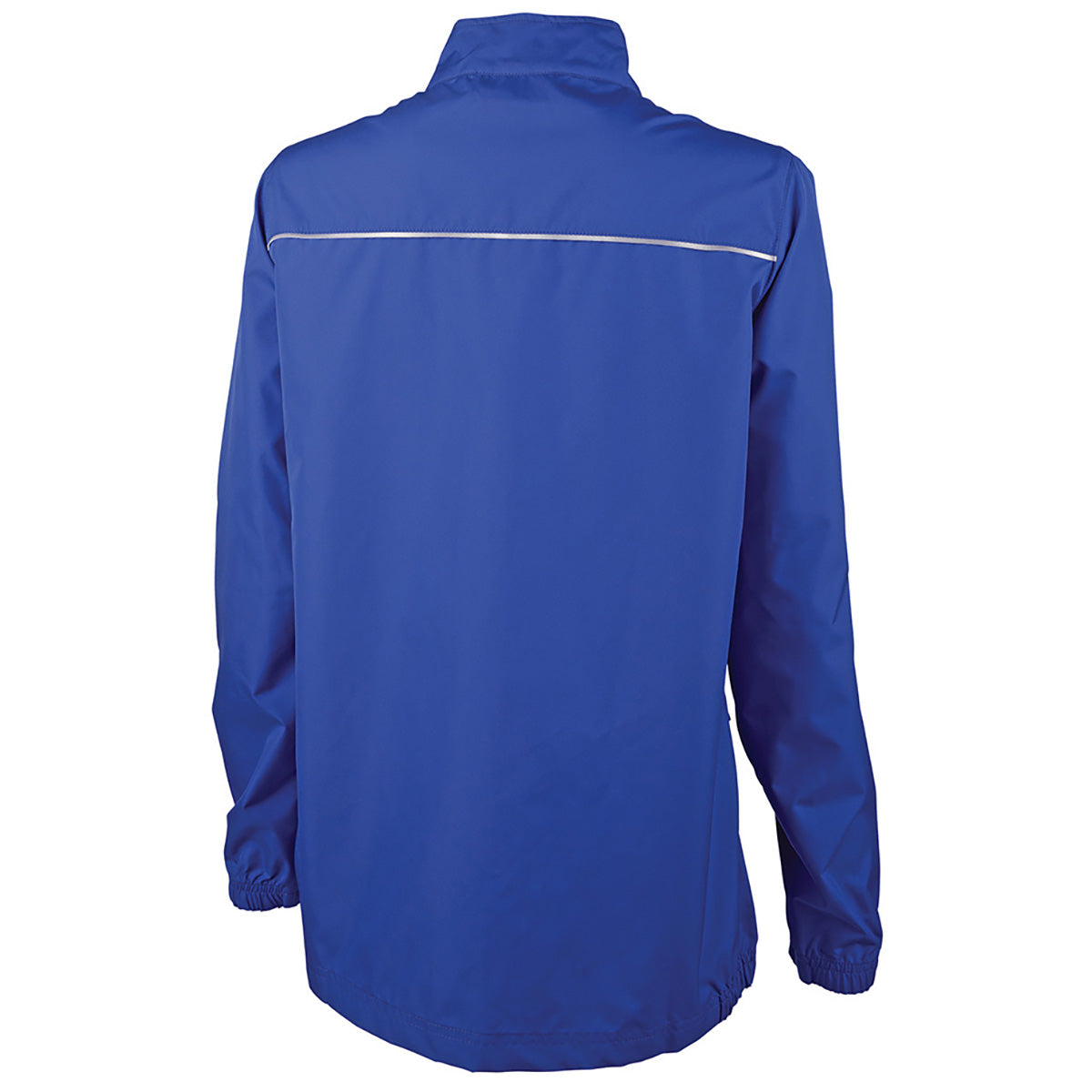 Charles River Women's Royal Skyline Pack-N-Go Reflective Jacket: Show Your Team Spirit!