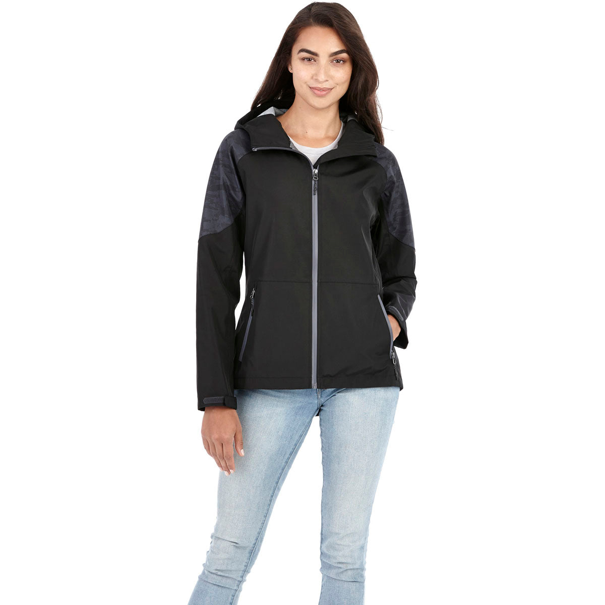 Elevate Women's Black Index Softshell Jacket - The Ultimate Waterproof Gear