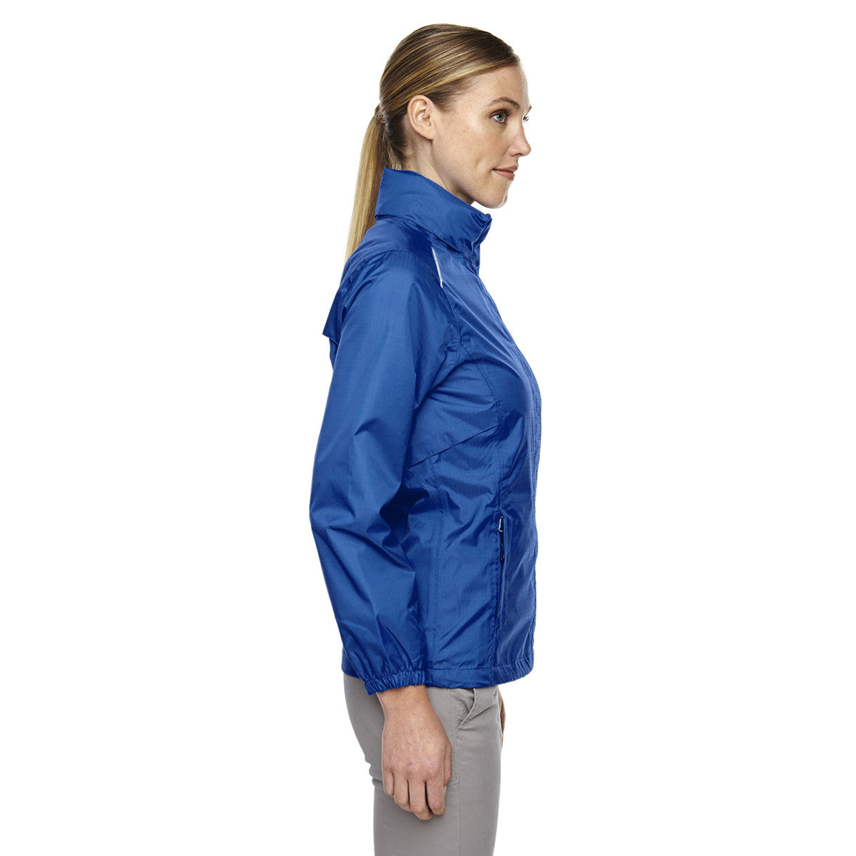 Core 365 Women's True Royal Climate-Ready Seam-Sealed Lightweight Jacket: Stand Out in Style!