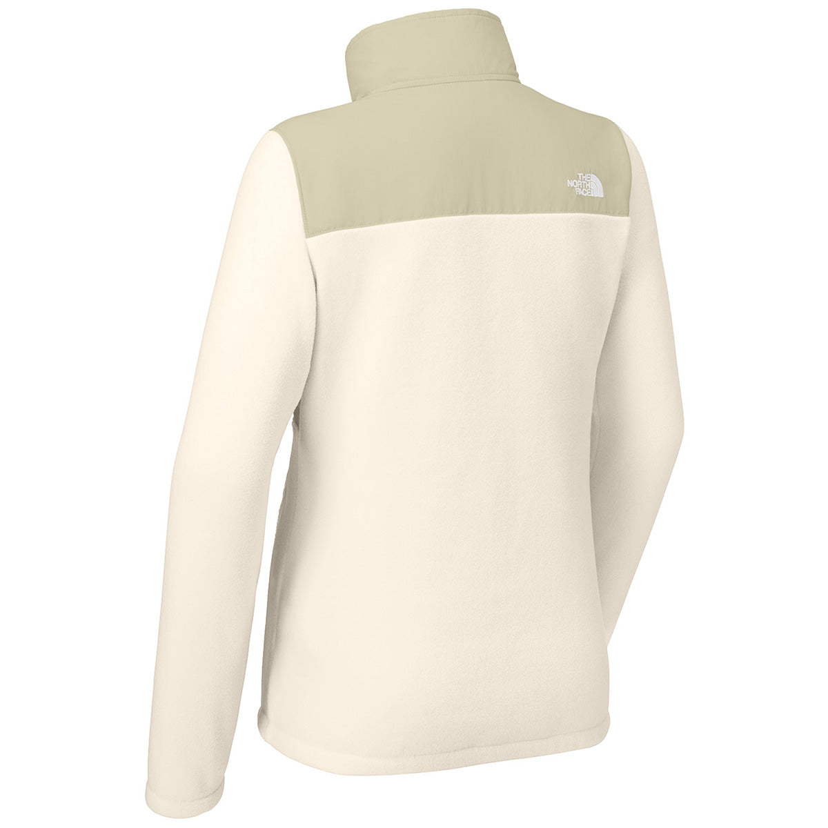 The North Face Women's Gardenia White/Gravel Highest Peak Full-Zip Fleece Jacket - Your Ultimate Adventure Companion