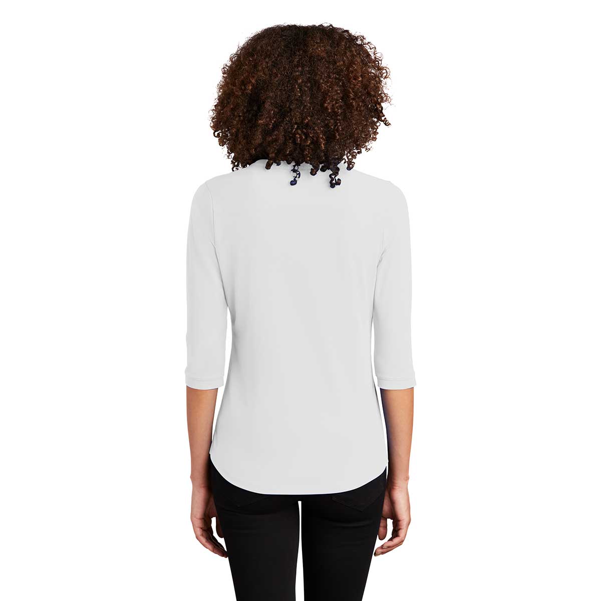 OGIO Women's Stunning Bright White Jewel Henley - A Must-Have!