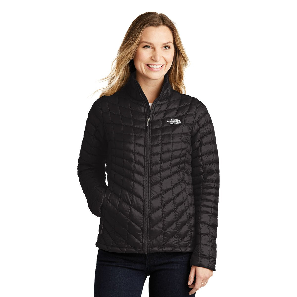 The North Face Women's Stunning Matte Black Thermoball Trekker Jacket