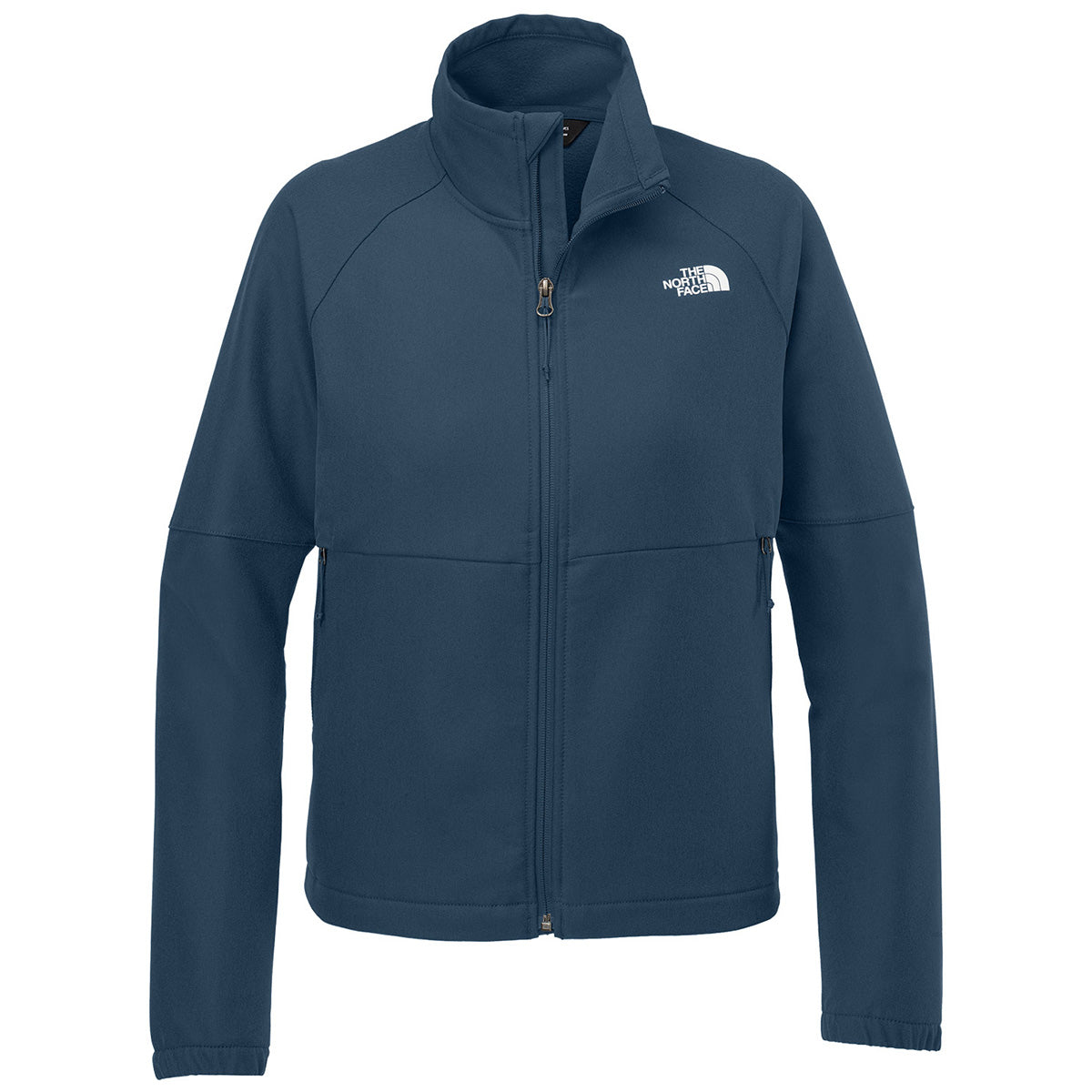 The North Face Women's Shady Blue Dark Heather Barr Lake Soft Shell Jacket - Professional and Functional