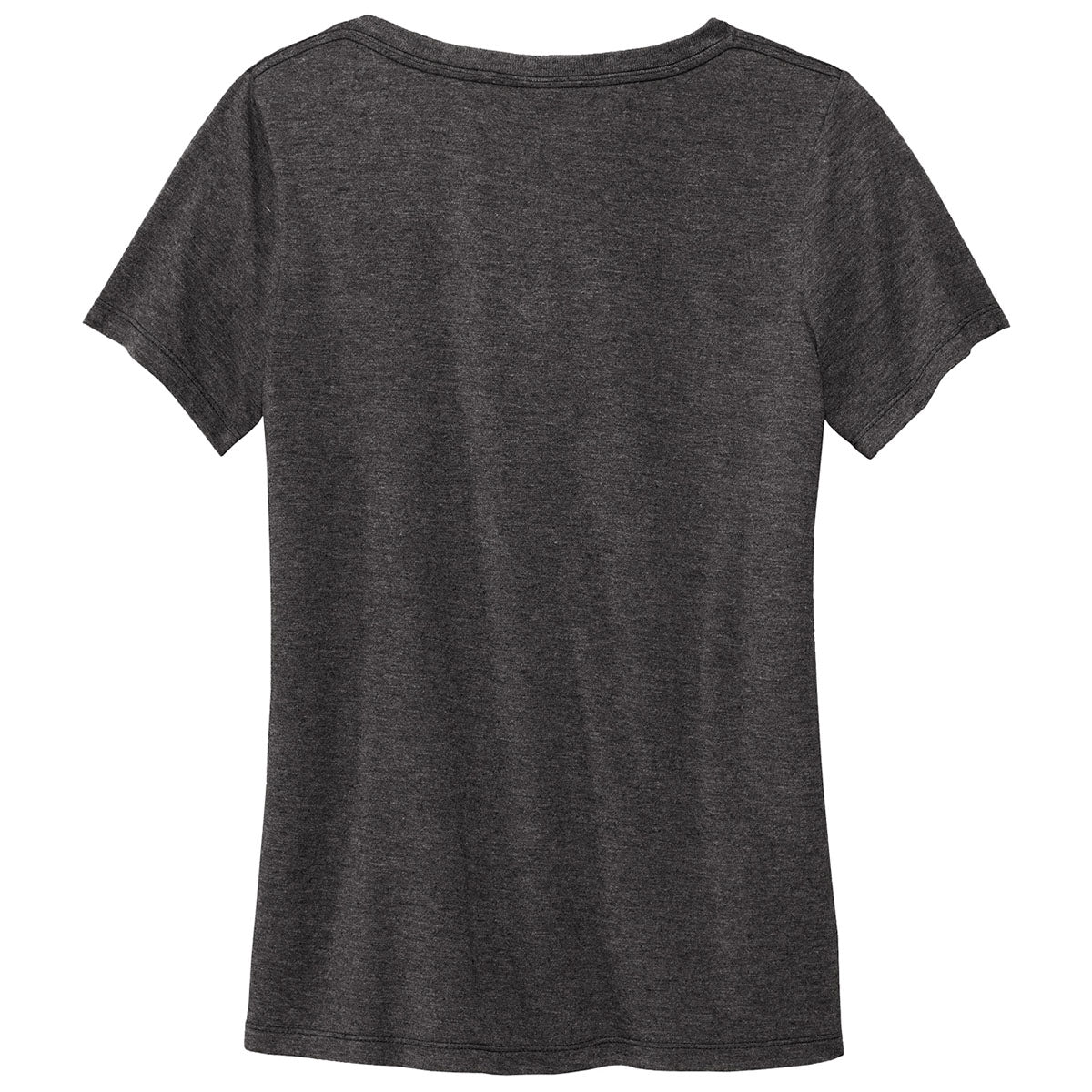 Volunteer Knitwear Women's Dark Heather Grey V-Neck Tee: A Must-Have Daily Essential