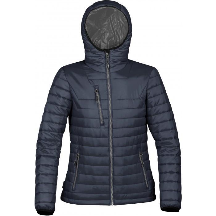 Stormtech Women's Navy/Charcoal Gravity Thermal Jacket - Your Ultimate Cold-Weather Companion