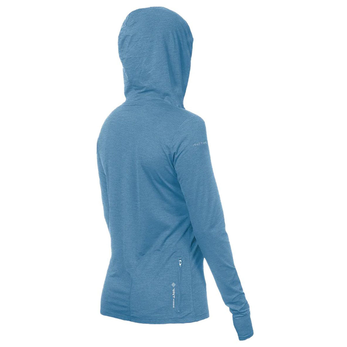 ANETIK Women's Bahama Heathered Breeze Tech Hooded T-Shirt - The Ultimate Comfort Wear