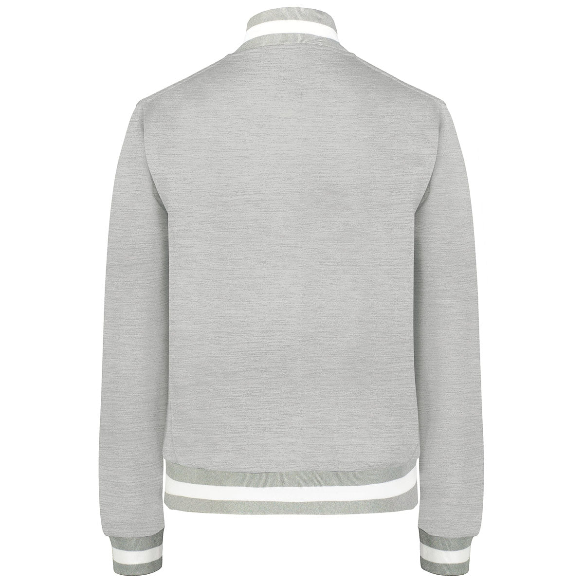 Holloway Women's Stylish Heather/White V-Street Full Zip Athletic Jacket