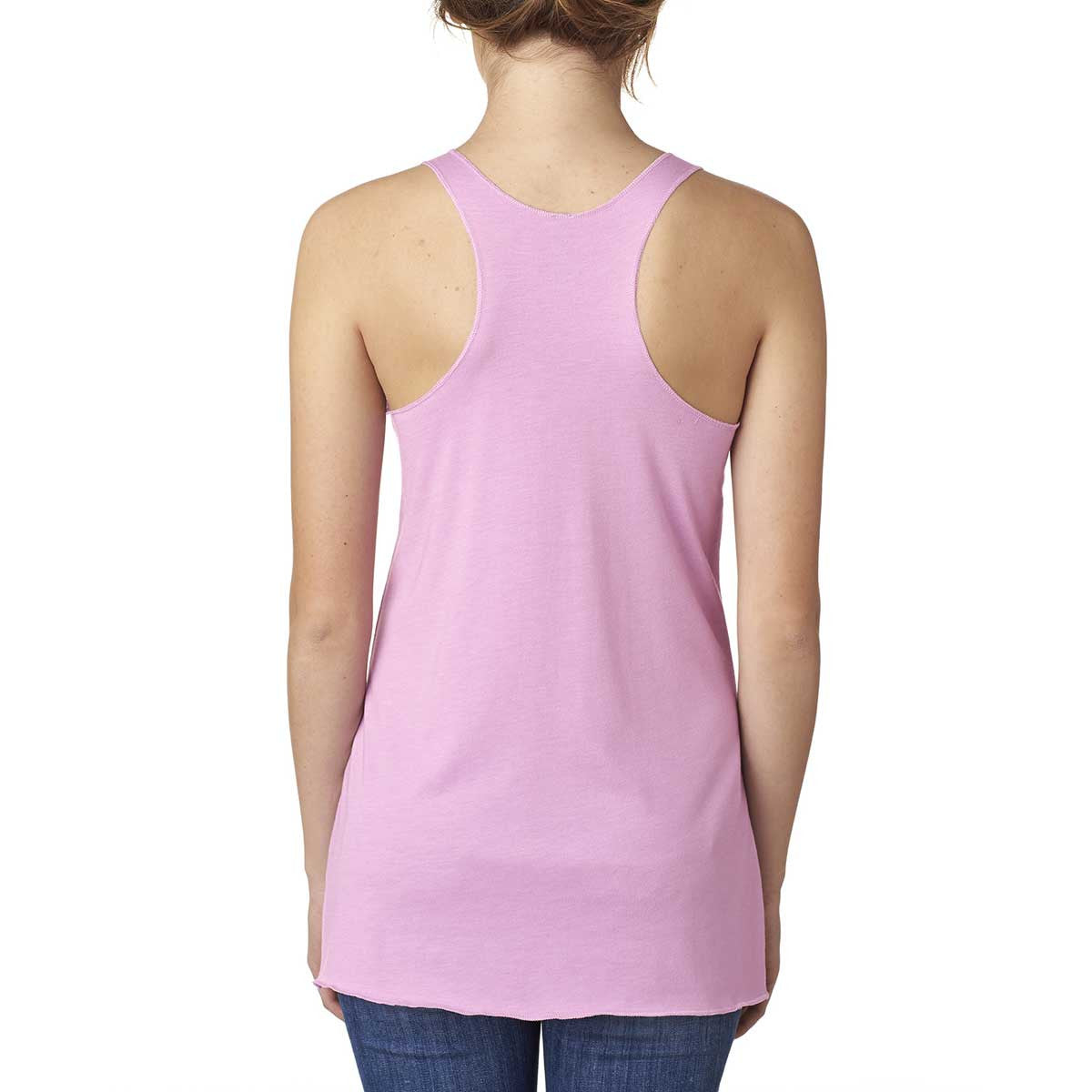 Next Level Women's Vintage Lilac Triblend Racerback Tank - A Must-Have for Stylish Women