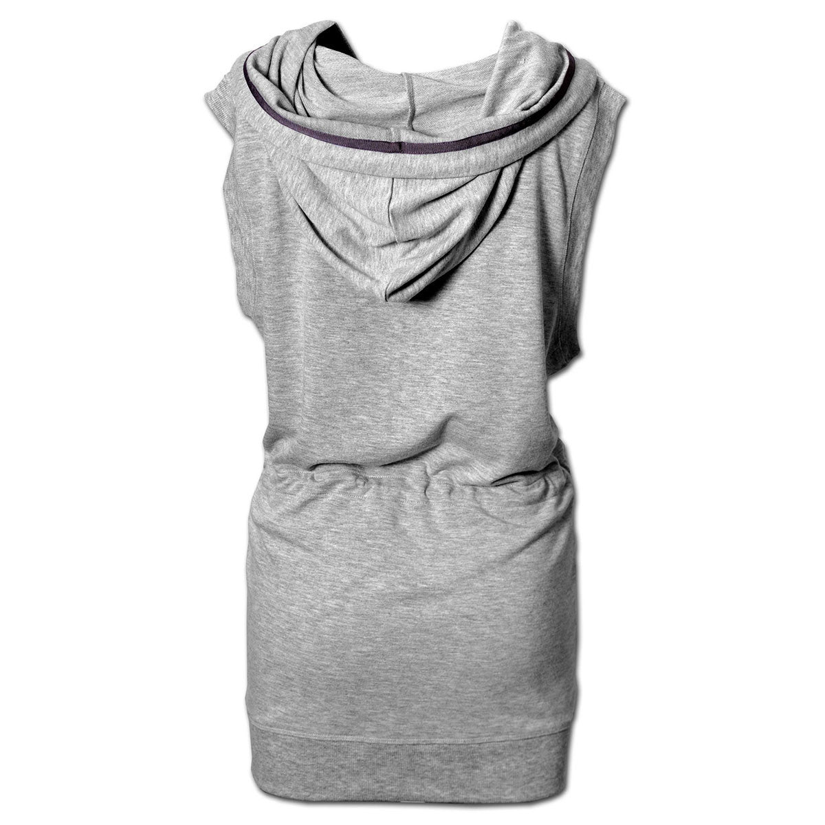 BAW Women's Stunning Heather Grey Tunic Vest
