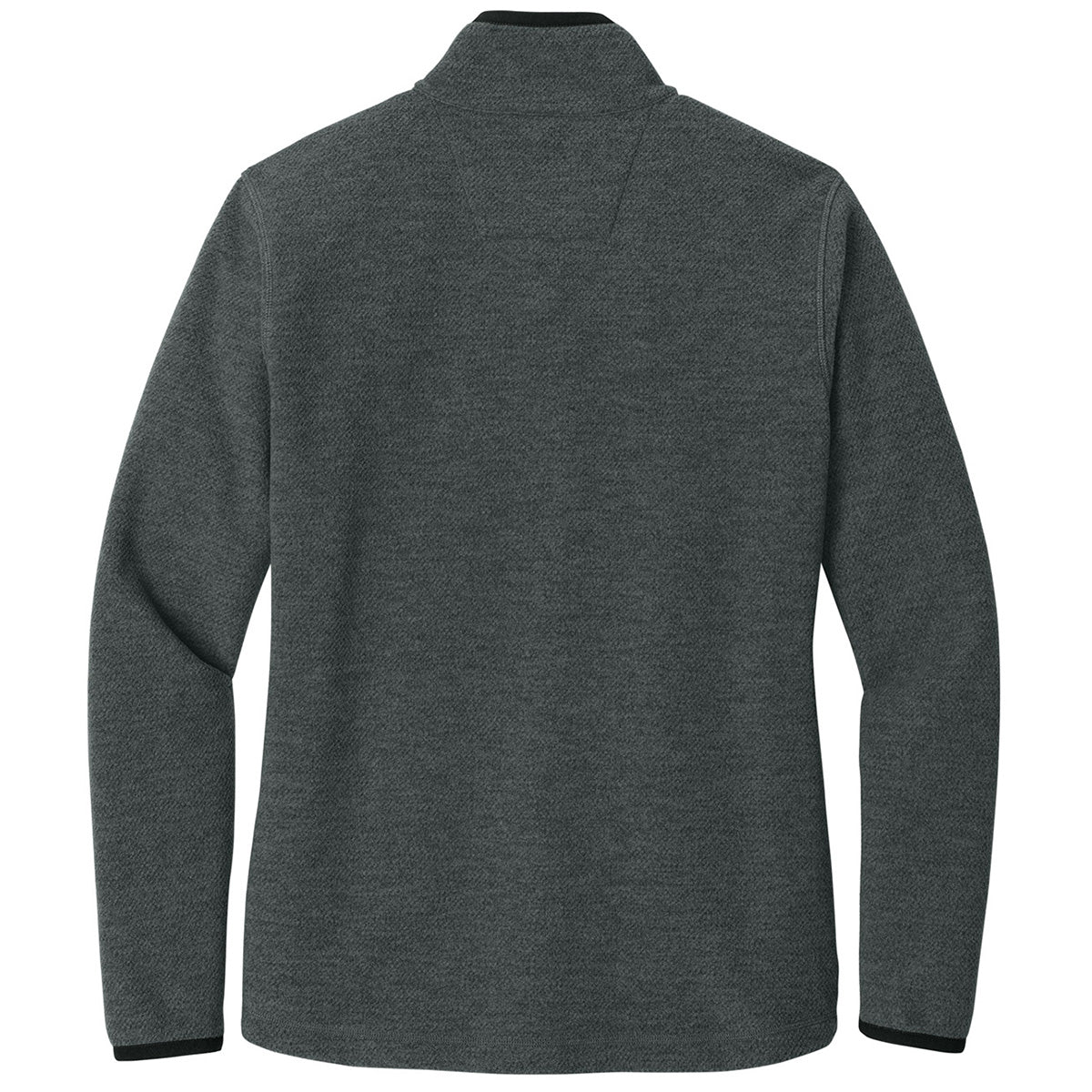 Carhartt Women's Cozy Carbon Heather Textured Full-Zip Fleece Jacket