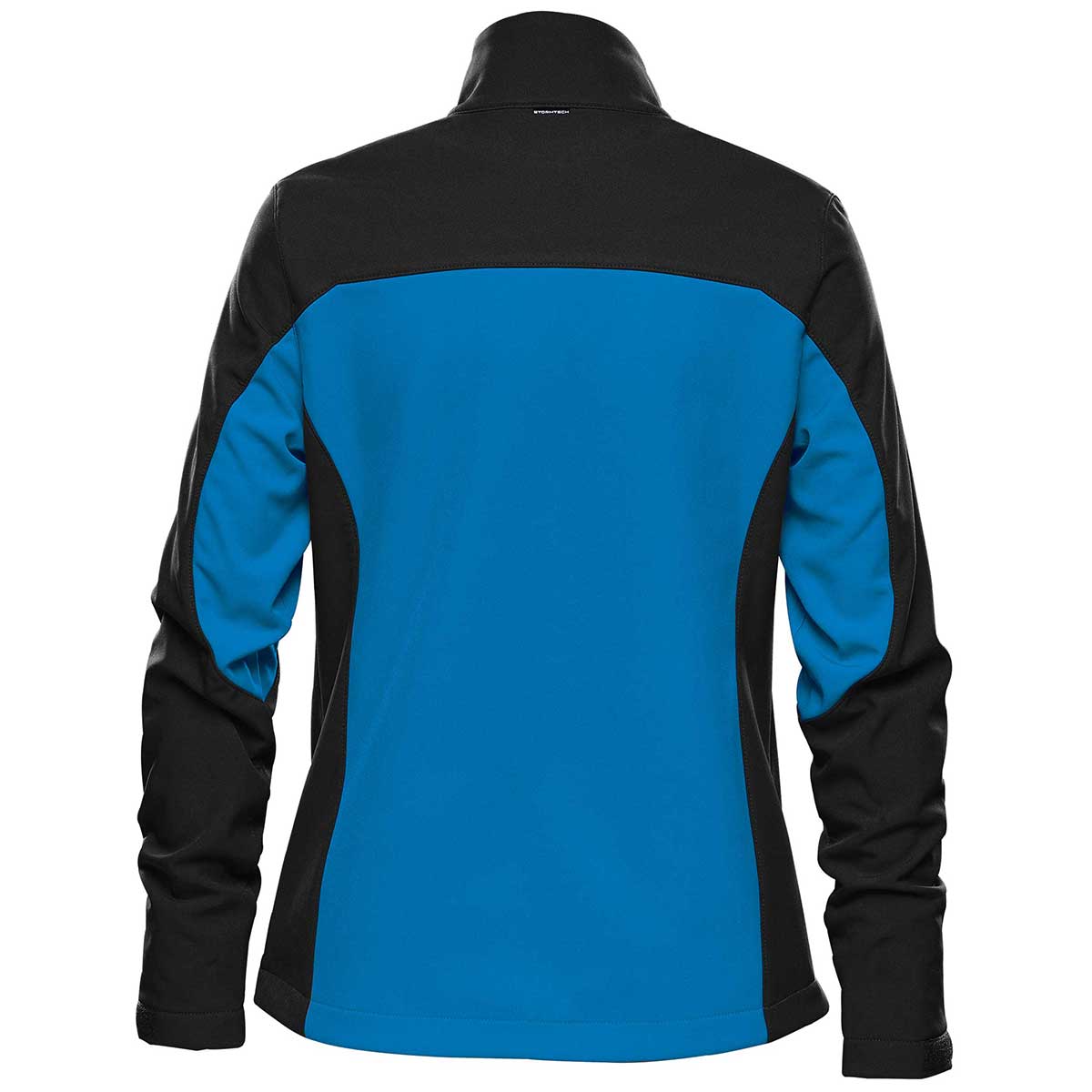 Stormtech Women's Azure Blue/Black Cascades Softshell - Stylish Activewear