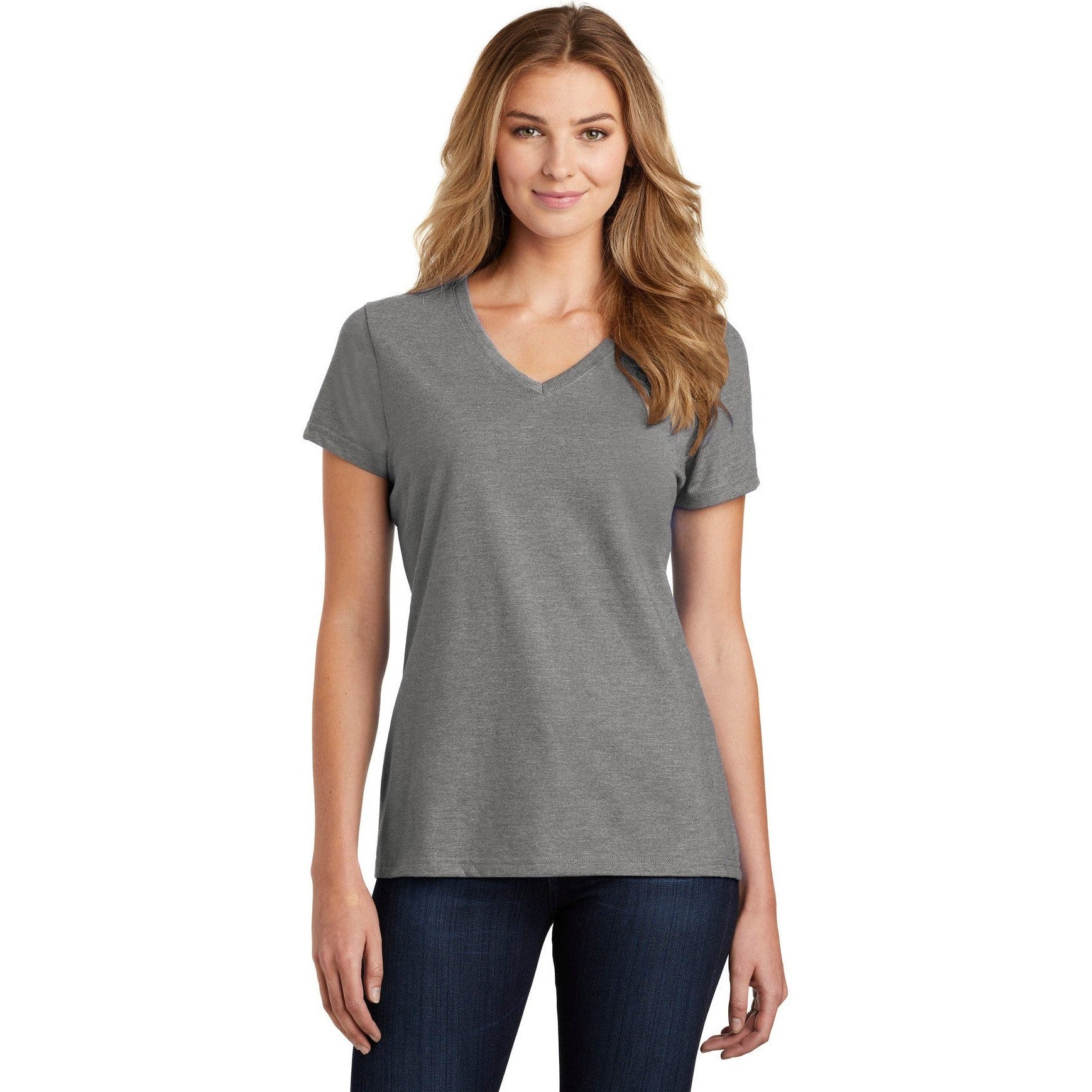 Hurry! Limited Stock - Port & Company Ladies' Favorite V-Neck Blend Tee
