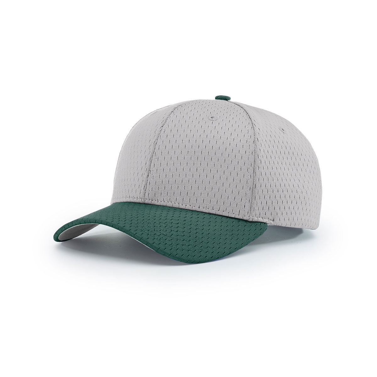 Richardson Grey/Dark Green Pro Mesh Adjustable Cap: Ideal for the Field