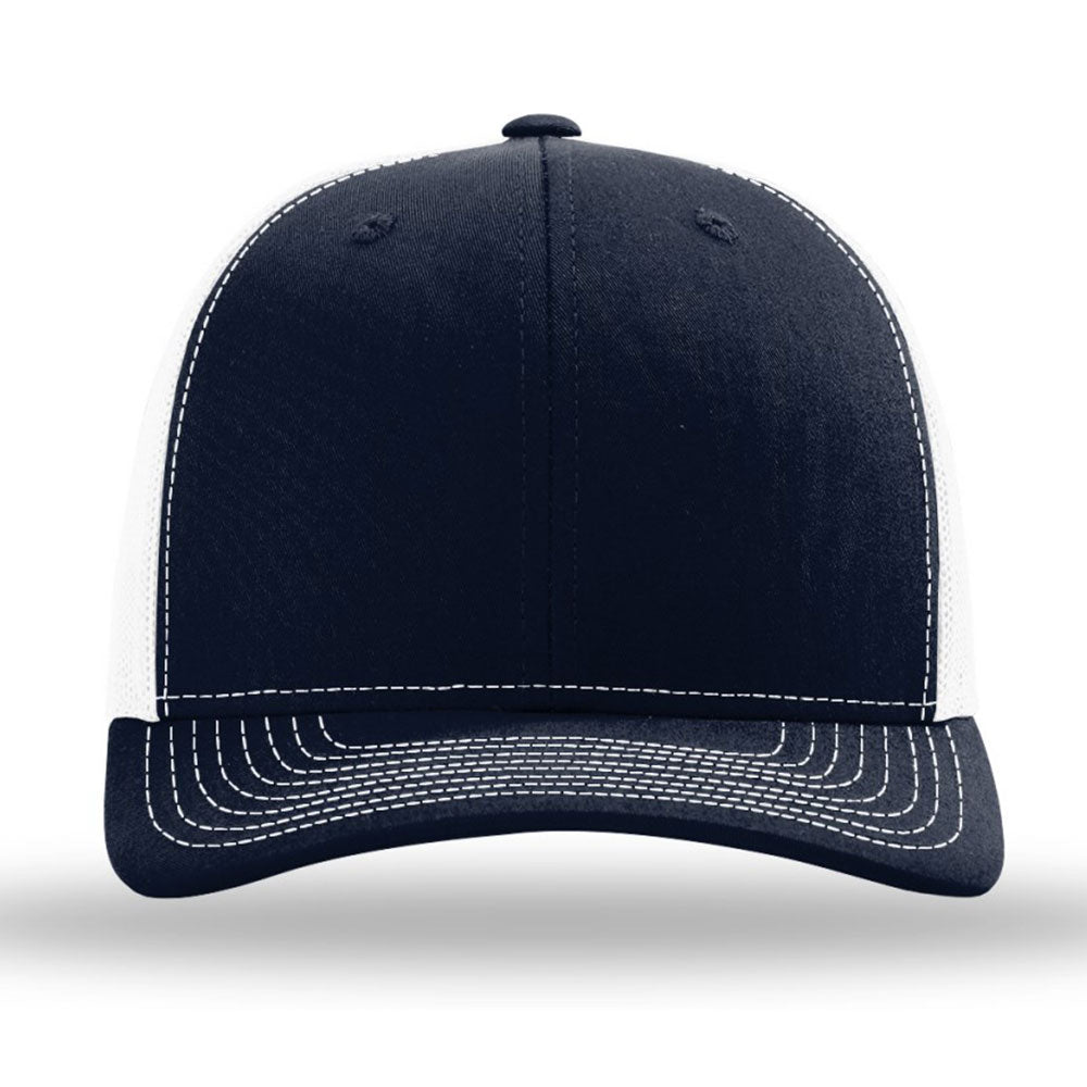Richardson Navy/White R-Flex Adjustable Trucker Cap: The Ultimate Comfort Headwear