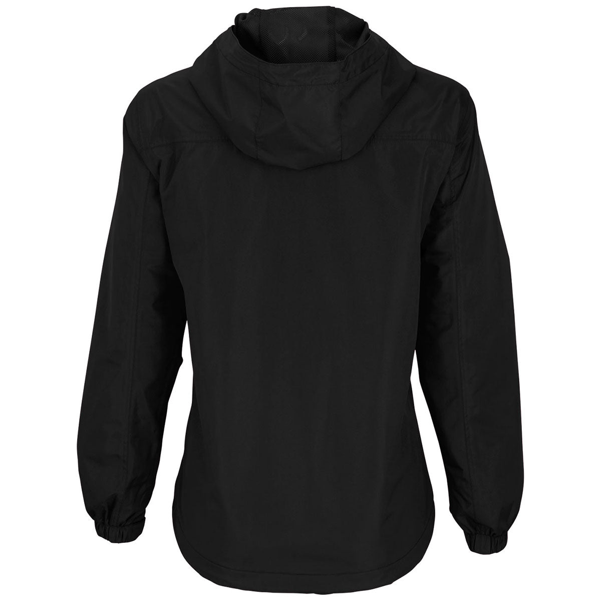 Vantage Women's Stylish Black Newport Packable Rain Jacket