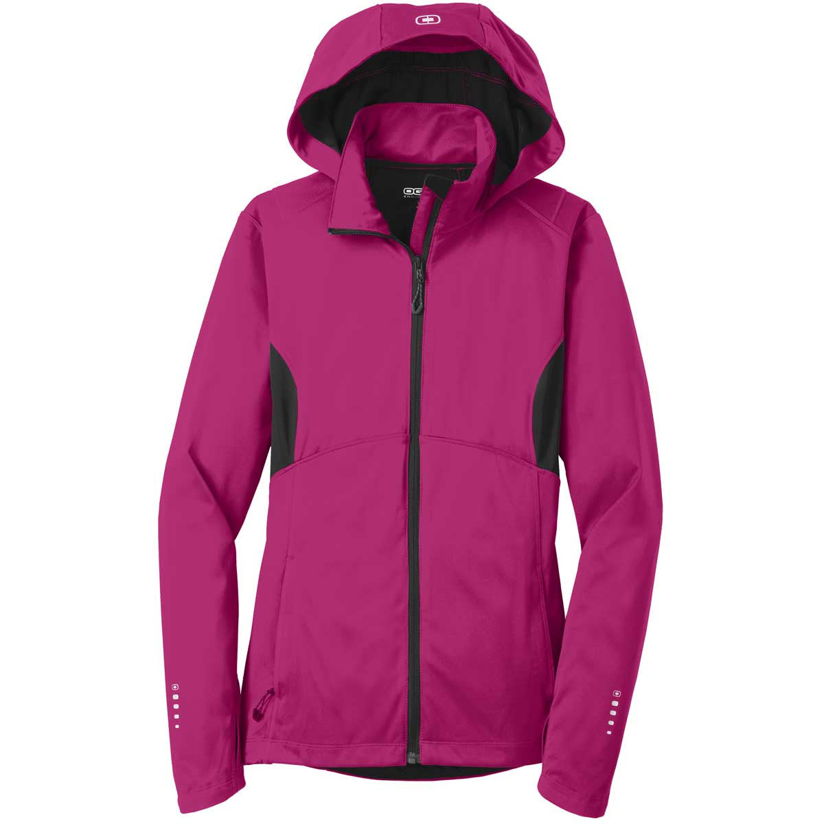 OGIO Endurance Women's Flush Pink/Blacktop Pivot Soft Shell - Unstoppable Style for Active Women