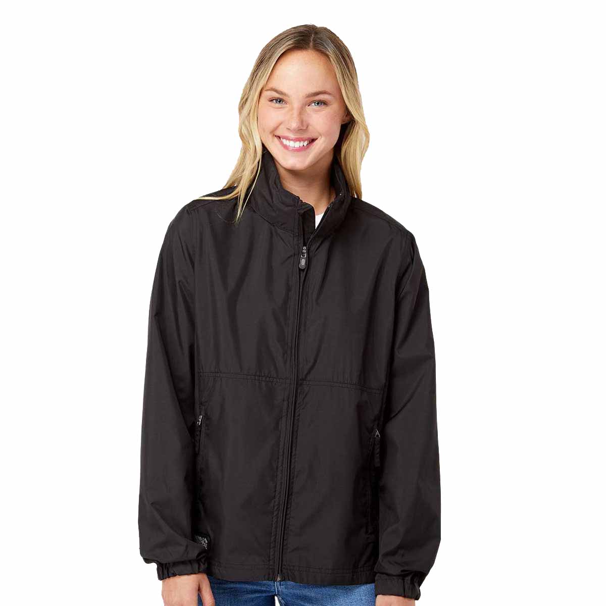 Dri Duck Women's Stylish Black Riley Packable Jacket