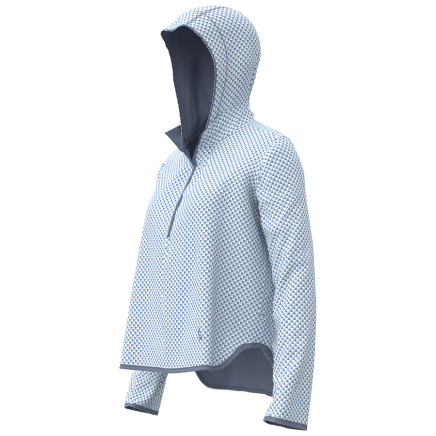 A. PUTNAM Women's Tempest Crown Print Reversible Packable Anorak - A Must - Have for Active Ladies!